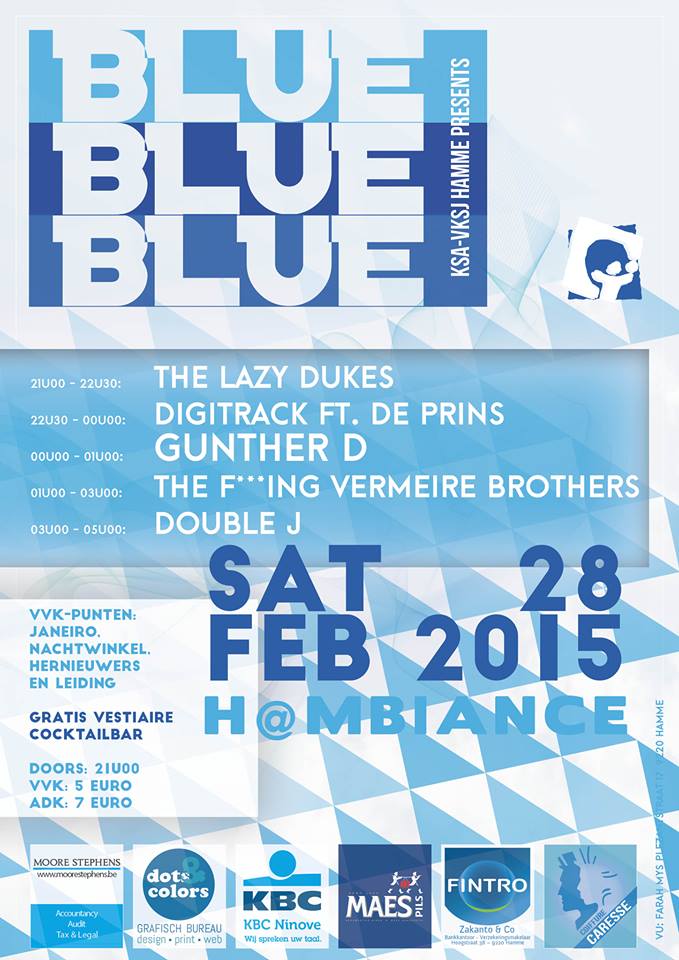 Blue affiche op 28/02/2015